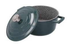 Masterclass Cast Aluminium Casserole Dish 20cm Green -Home Furnishings Store 49182 36054