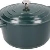 Masterclass Cast Aluminium Casserole Dish 24cm Green