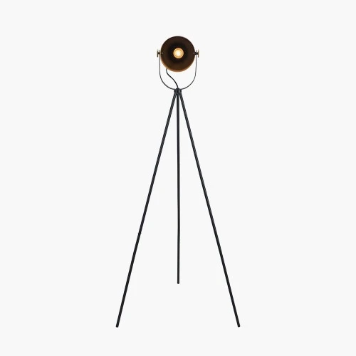 Pacific Lifestyle Auden Black Metal Tripod Floor Lamp 4 Pacific Lifestyle Auden Black Metal Tripod Floor Lamp - Image 2