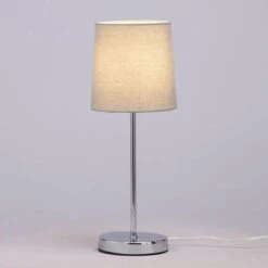 BHS Mira Touch Stick Table Lamps Lamp Grey -Home Furnishings Store 50031 33734