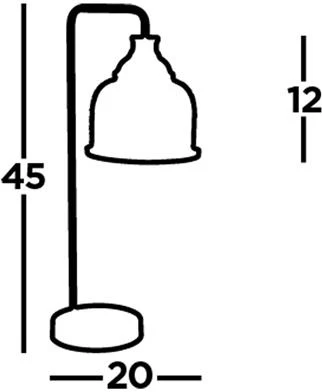Searchlight Bistro II Table Lamp - Antique Brass & Halophane Glass 4 Searchlight Bistro II Table Lamp - Antique Brass & Halophane Glass - Image 2