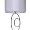 BHS Aspen Sculptural Table Lamps Lamp Chrome -Home Furnishings Store 50044 33682