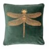 Malini Green Dragonfly Cushion 43cm X 43cm -Home Furnishings Store 50343 33103