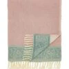 Morris & Co Strawberry Thief Pink Throw