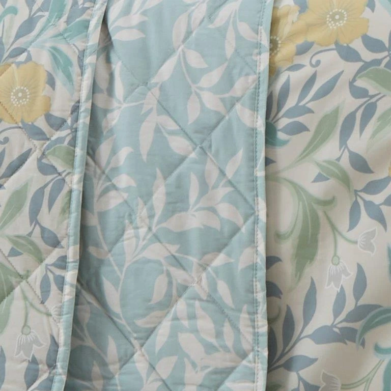 Dreams & Drapes Sandringham Duck Egg Bedspread 4 Dreams & Drapes Sandringham Duck Egg Bedspread - Image 2