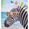 Catherine Lansfield Aloha Zebra Beach Towel -Home Furnishings Store 51549 29353