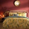Furn Mazari Exotic Jungle Duvet Cover Set Mustard -Home Furnishings Store 53563 25541