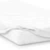 Belledorm Jersey White 38cm Fitted Sheet 2 Belledorm Jersey White 38cm Fitted Sheet -Home Furnishings Store 53704 25190