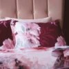 Catherine Lansfield Dramatic Floral Claret Duvet Set -Home Furnishings Store 54166 23514