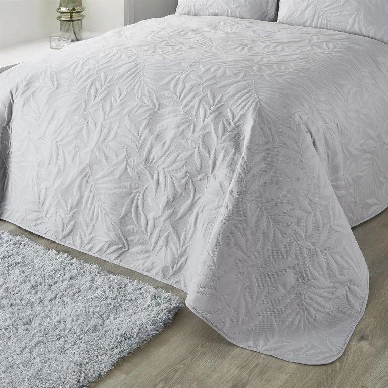 Serene Luana Silver Quilt Duvet Cover Set 3 Serene Luana Silver Quilt Duvet Cover Set
