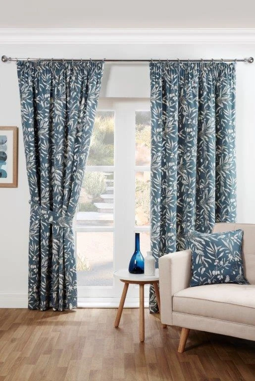 Sundour Aviary Bluebell Curtains 3 Sundour Aviary Bluebell Curtains