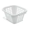 Addis White 24L Square Laundry Basket 1 Addis White 24L Square Laundry Basket -Home Furnishings Store 8400 143