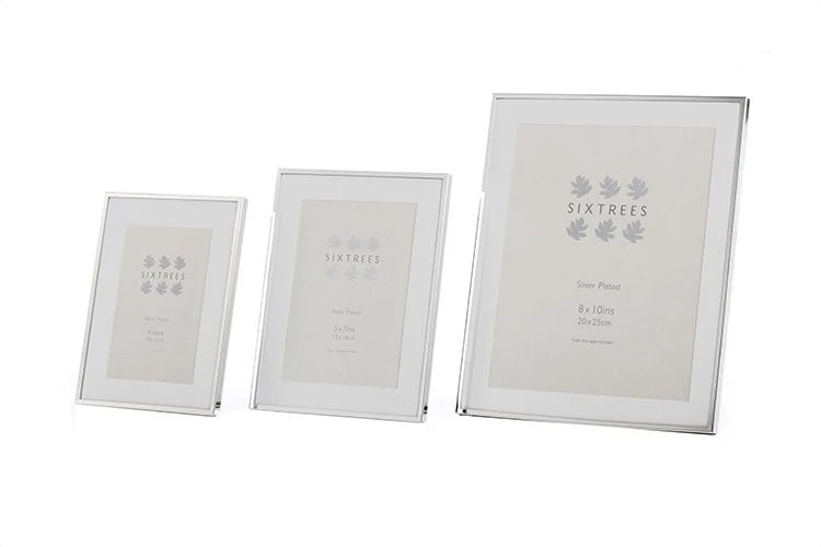 Sixtrees Park Lane Photo Frame - Silver Plated 3 Sixtrees Park Lane Photo Frame - Silver Plated